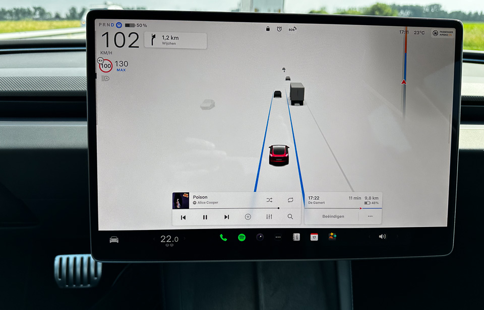 Autopilot screen