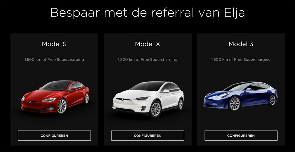 Tesla referral programma