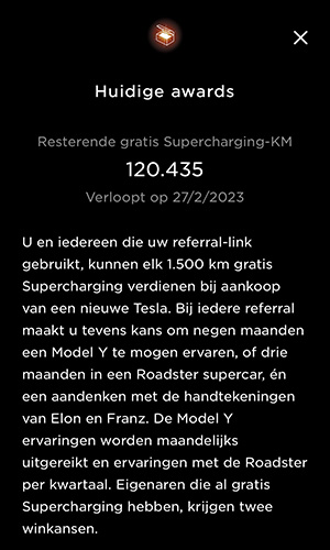 Tesla Lootbox met einddatum