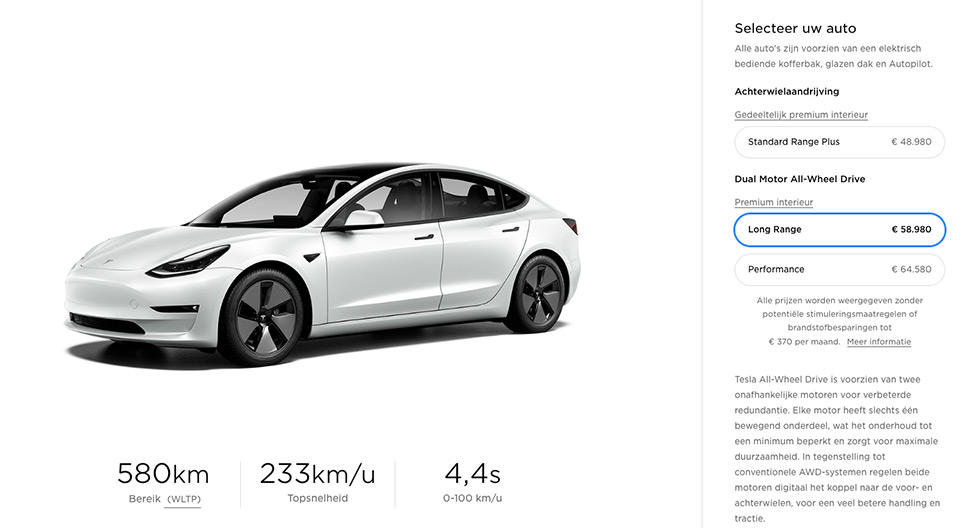 voor het geval dat jazz goedkeuren Tesla Model 3 refresh nu te bestellen - Teslafacts