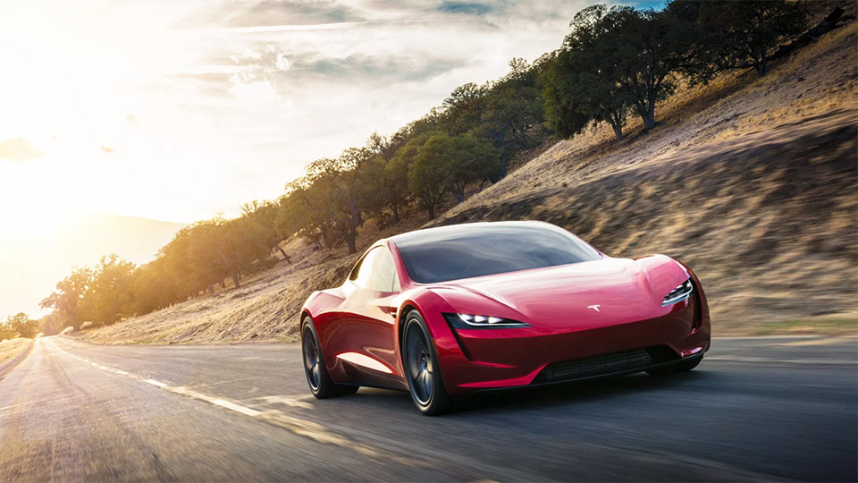 De nieuwe Tesla Roadster