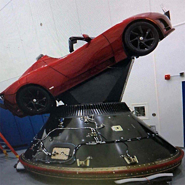 Tesla roadster space ready