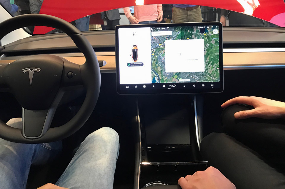 Tesla Model 3 - Interieur