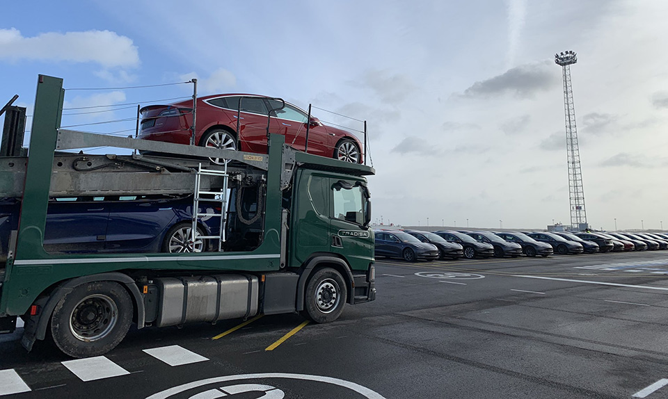 Tesla Model 3 - Zeebrugge