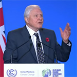 David Attenborough's prachtige speech op COP26