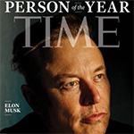 TIME roept Elon Musk uit tot persoon van het jaar