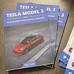 Tesla Model 3 boeken geleverd!