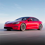 Model S Plaid review door Throttle House